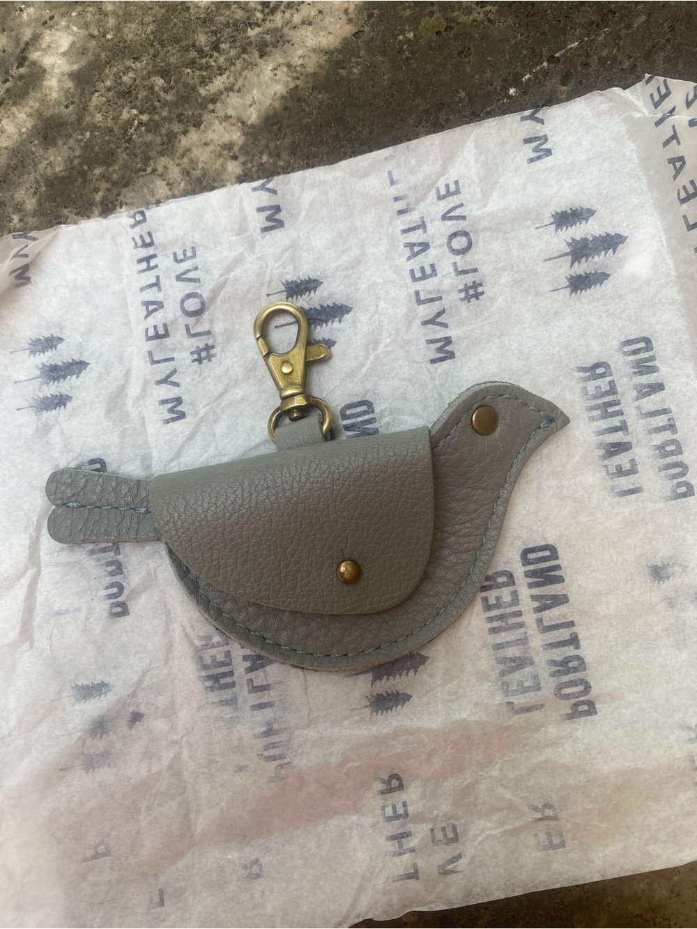 Portland Leather Goods Mockingbird Pouch - Picture 5 of 5